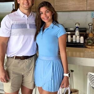 ALO Yoga Choice Polo in Tile Blue